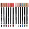 12pcs/set Professional Waterproof Long Lasting Smooth Matte Lip Liner Pencil Set