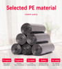 5 Rolls 100pcs Disposable Plastic Garbage Trash Bags for Kitchen
