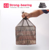 5 Rolls 100pcs Disposable Plastic Garbage Trash Bags for Kitchen