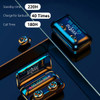 Wireless Stereo Sport Waterproof Bluetooth 5.0 TWS Earphones with LED Digital Display
