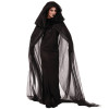 New Cosplay Halloween Women Death Hell Witch Devil Vampire Uniform Black Long Dress