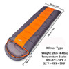 Large Warm Sleeping Bag for Camping Hiking