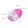USB Rechargeable Women Body Hair Removal Electric Shaving Machine