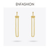 Geometric U Shape Long Dangle Drop Earrings For Women
