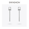 Geometric U Shape Long Dangle Drop Earrings For Women