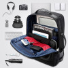 Anti-theft Waterproof USB External Charge 15.6 Inch Enlarge Laptop Backpack for Men