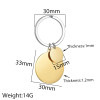 Personalized Stainless Steel Engraved  Customized Photo Keychain