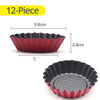 NonStick Mini Pie Muffin Cupcake Pans Egg Tart Bakeware -  12 Moulds NonStick Mini Pie Muffin Cupcake Pans Egg Tart Bakeware -  12 Moulds