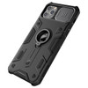 Slide Camera Protect Privacy Ring Phone Stand Holder Back Cover for For iPhone 11 Pro Max Case