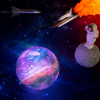 Hot Selling New 3D Print Galaxy Moon Light Lamp