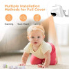 3.5'' High Resolution Infrared Night Vision Wireless Video Baby Sleeping Monitor with Remote Controller