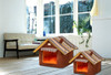 Soft Dog Cat Pet House Folding Indoor Dog House Triangle Roof Pet Bed
