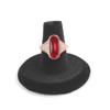 Black Velvet Ring Finger Jewelry Holder Showcase Display Stands