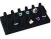 Black Velvet Ring Finger Jewelry Holder Showcase Display Stands