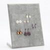 Velvet Fabric Earring Holder Jewelry Display