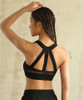 High Impact Push Up Sports Bra for Yoga Fitness Workout