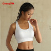 High Impact Push Up Sports Bra for Yoga Fitness Workout