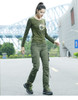 STYLISH High Waist Military Cargo Pants for Women