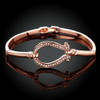 Epinal 18K Rose Gold Plated Bracelet Made with Swarovski Crystals Epinal 18K Rose Gold Plated Bracelet Made with Swarovski Crystals