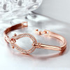 Epinal 18K Rose Gold Plated Bracelet Made with Swarovski Crystals Epinal 18K Rose Gold Plated Bracelet Made with Swarovski Crystals