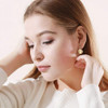Asscher Cut Swarovski Elements Leverback Earrings