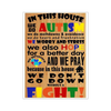In This House We Do Autism - Poster In This House We Do Autism - Poster