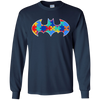 Autism Awareness Puzzle Pieces Bat - Adult