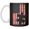 Autism - American Flag Puzzle Piece Coffee Mug