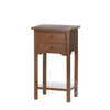 NATURAL WOODEN SIDE TABLE