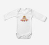 Cartoon Little Boy Operating Plane (Edition 2) Designed Baby Bodysuits