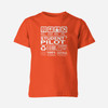 Student Pilot Label Designed Children T-Shirts