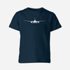 Boeing 787 Silhouette Designed Children T-Shirts