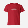 Airbus A380 Silhouette Designed Children T-Shirts