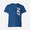 747 Side Text Designed Children T-Shirts
