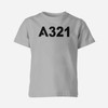 A321 Flat Designed Children T-Shirts