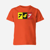 Flat Colourful 747 Designed Children T-Shirts