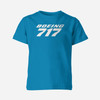 Boeing 717 & Text Designed Children T-Shirts