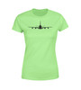 Airbus A380 Silhouette Designed Women T-Shirts