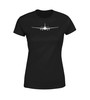 Airbus A330 Silhouette Designed Women T-Shirts