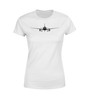 Airbus A320 Silhouette Designed Women T-Shirts