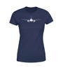Airbus A320 Silhouette Designed Women T-Shirts