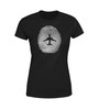 Aviation Finger Print Designed Women T-Shirts