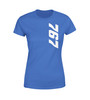 767 Side Text Designed Women T-Shirts