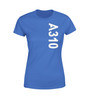A310 Side Text Designed Women T-Shirts