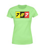Flat Colourful 787 Designed Women T-Shirts