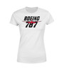 Amazing Boeing 787 & Text Designed Women T-Shirts