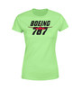 Amazing Boeing 787 & Text Designed Women T-Shirts