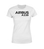Airbus A330 & Text Designed Women T-Shirts