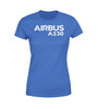 Airbus A330 & Text Designed Women T-Shirts
