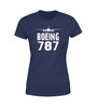 Boeing 787 & Plane Designed Women T-Shirts